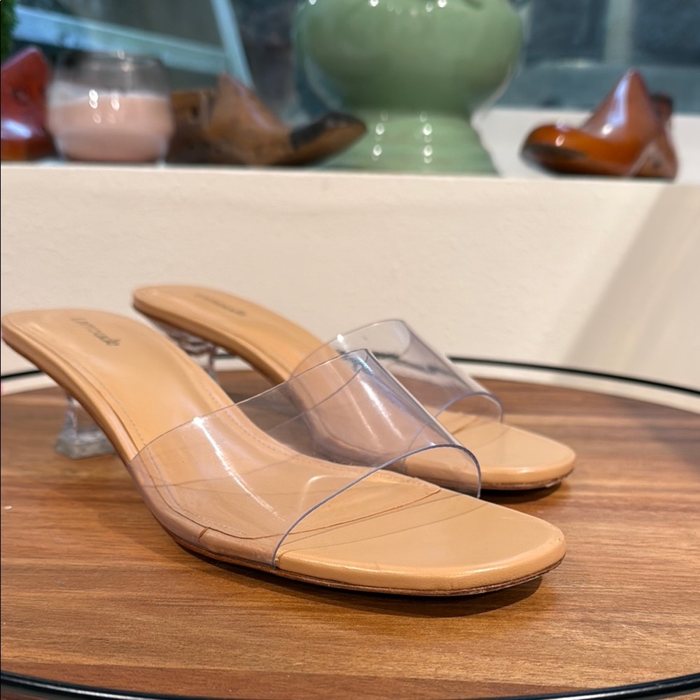 Larroude Vivi Lucite Mule